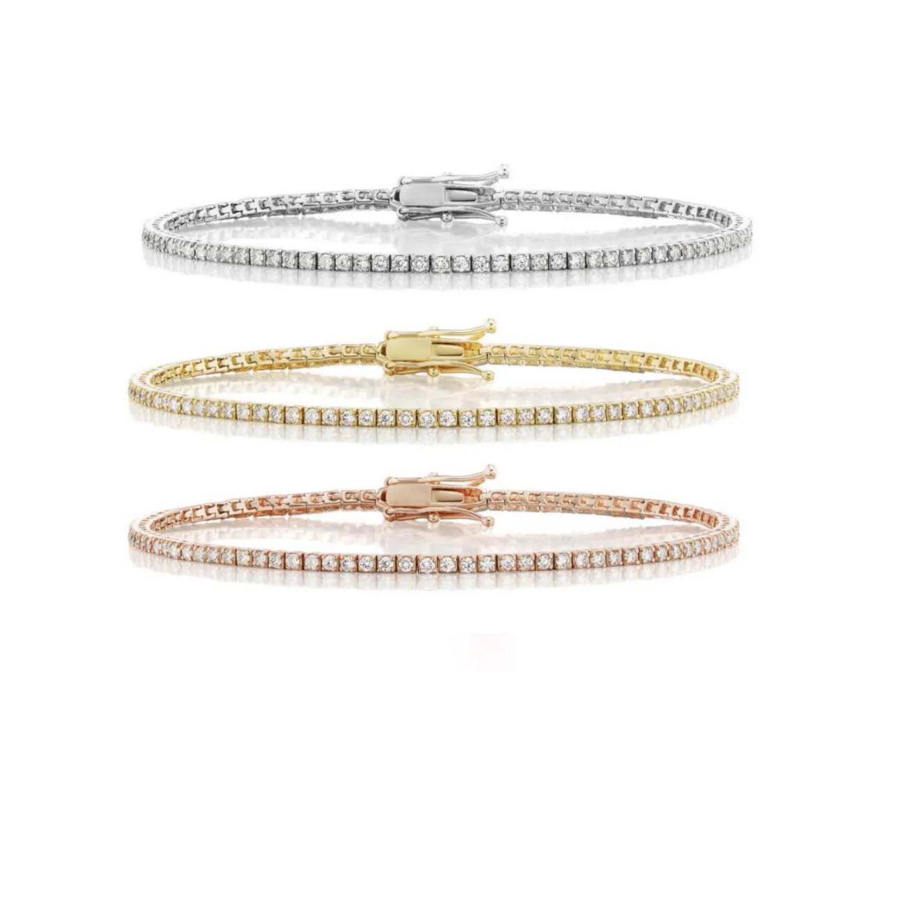 1.00 ctw. Diamond Tennis Bracelet