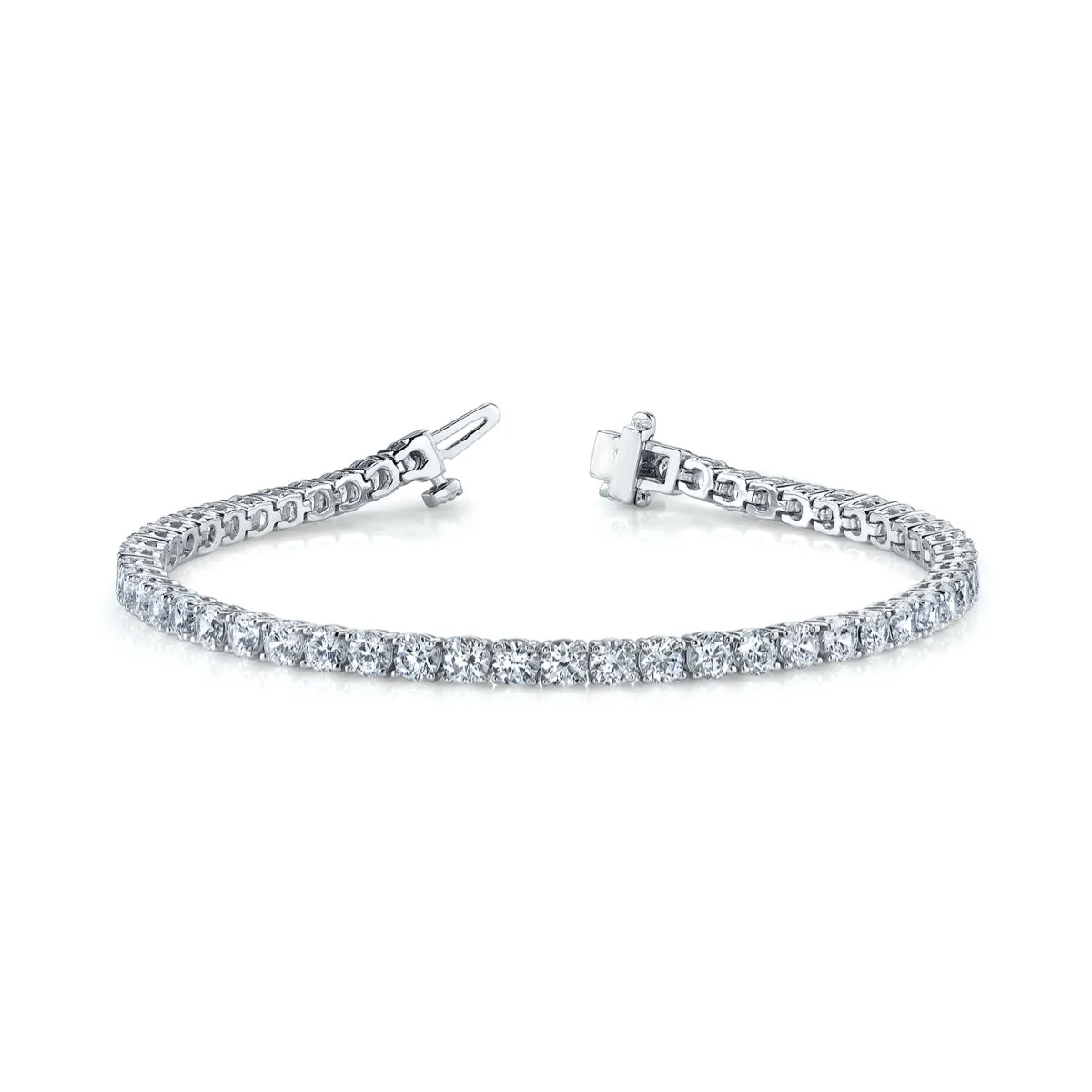 14k Certified Classic Diamond Tennis Bracelet (3 ct. tw.)