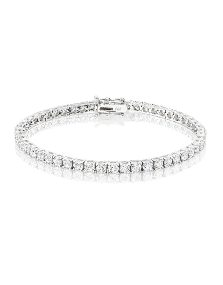 14Kt Diamond Tennis Bracelet