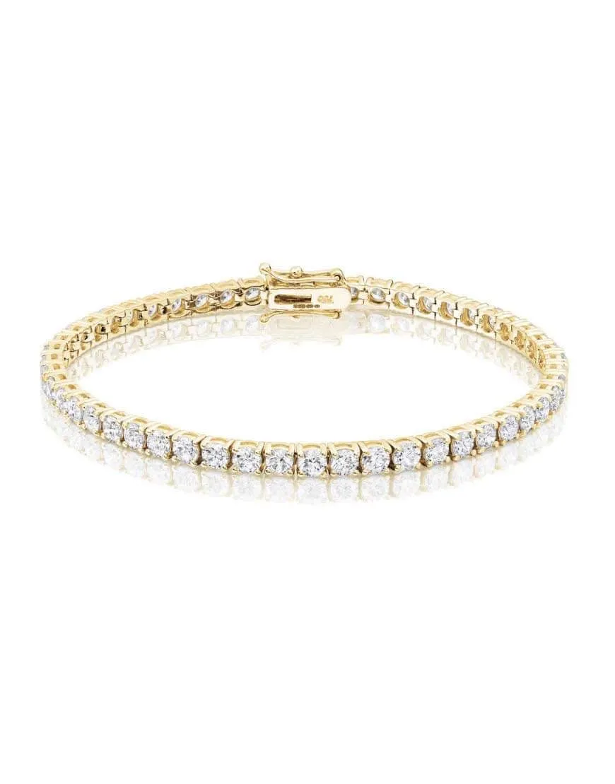 14Kt Diamond Tennis Bracelet