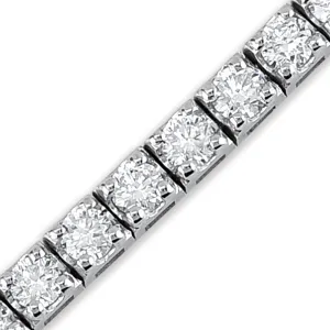 3CT Natural Diamond G/SI Tennis Bracelet