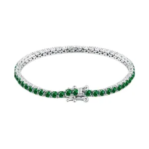 3mm Black Diamond Tennis Bracelet