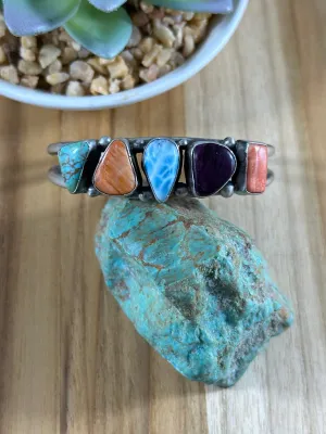 5 Multi-Stone Cuff