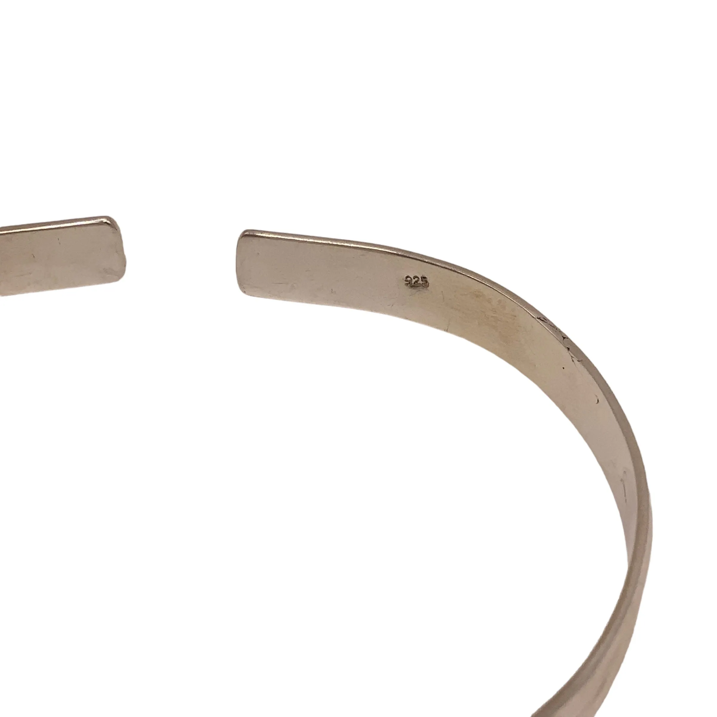 AAA  Rainbow Moonstone Solid 925 Sterling Silver Cuff Bracelet