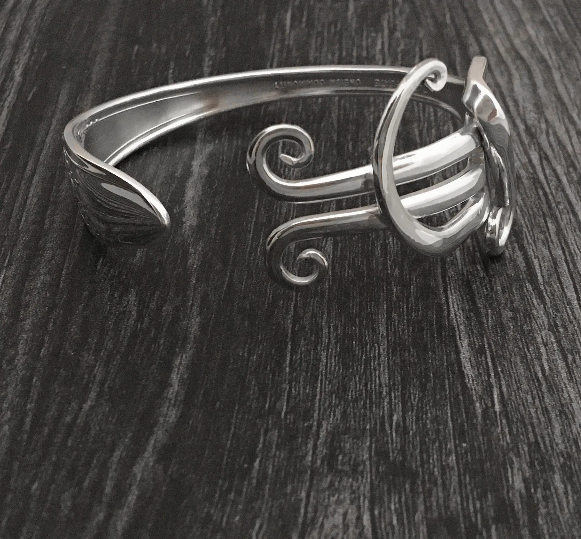 Abstract 6 Fork Bracelet