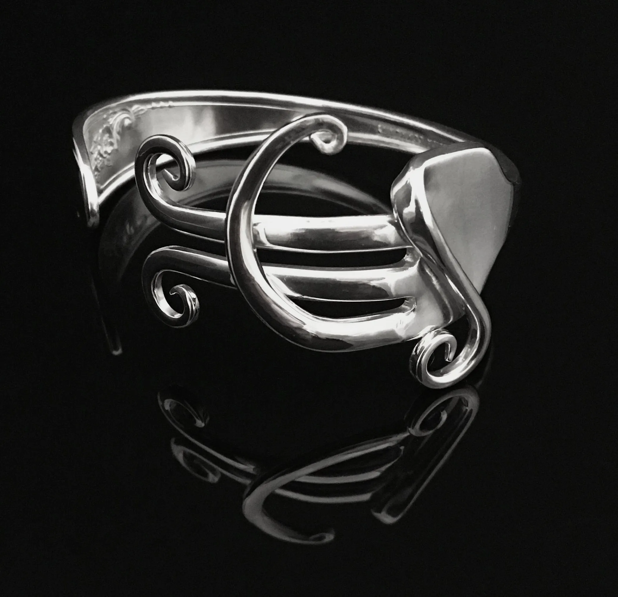 Abstract 6 Fork Bracelet