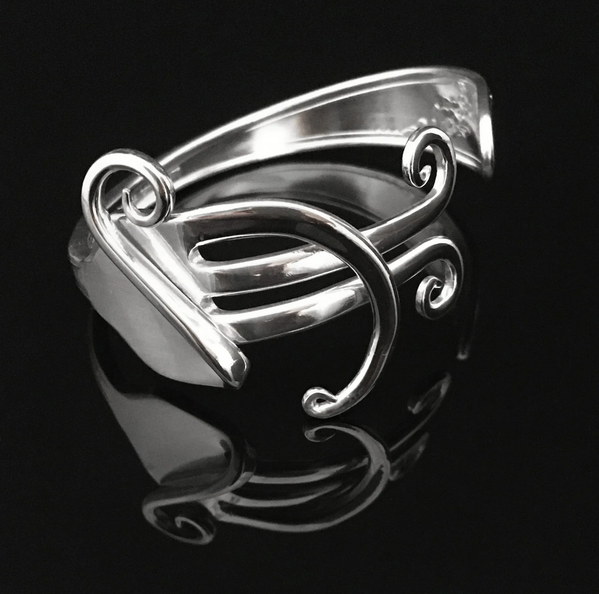 Abstract 6 Fork Bracelet