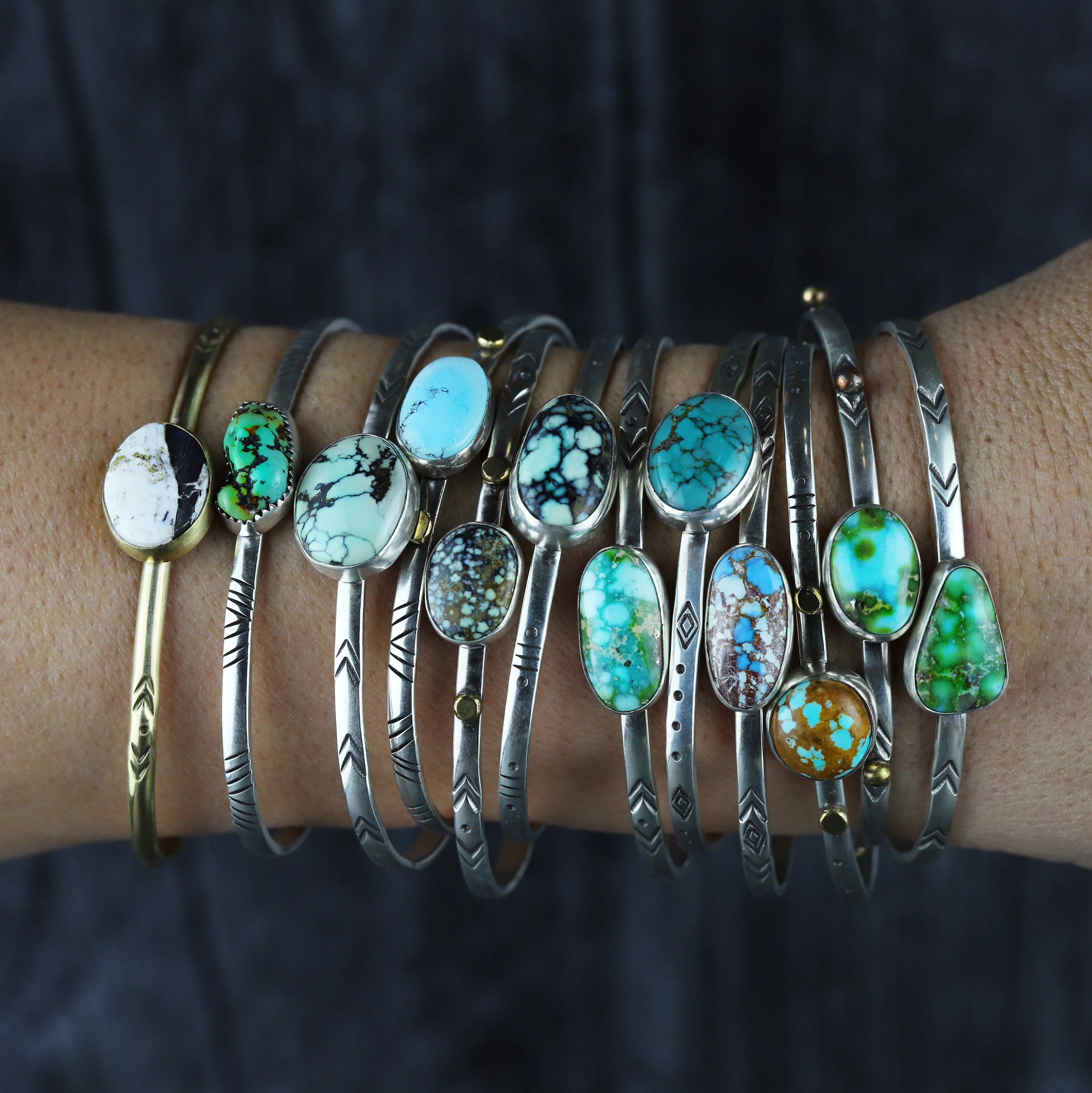 Alarcon Nugget Stacking Cuff No.36