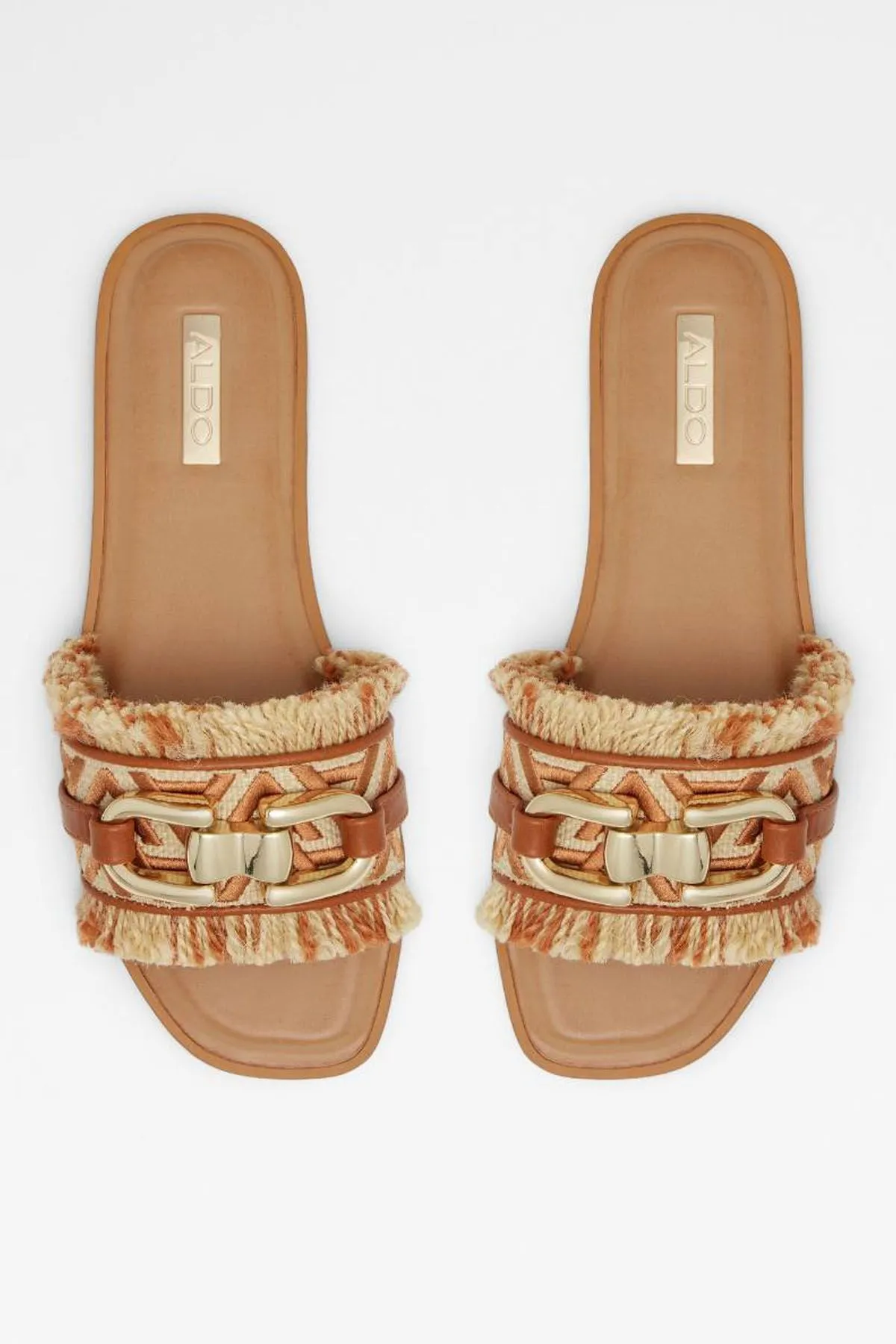 ALDO Fringie | Flats Medium Brown | Women