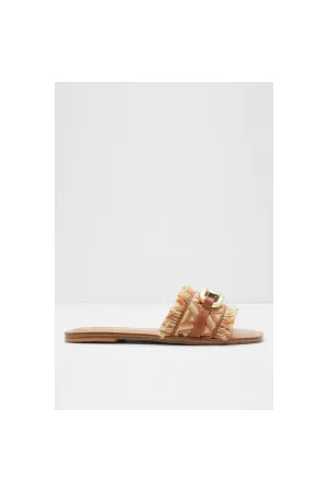ALDO Fringie | Flats Medium Brown | Women