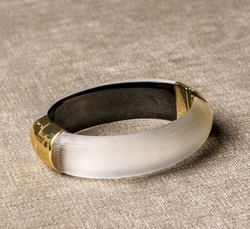 Alexis Bittar Carved Lucite Bracelet