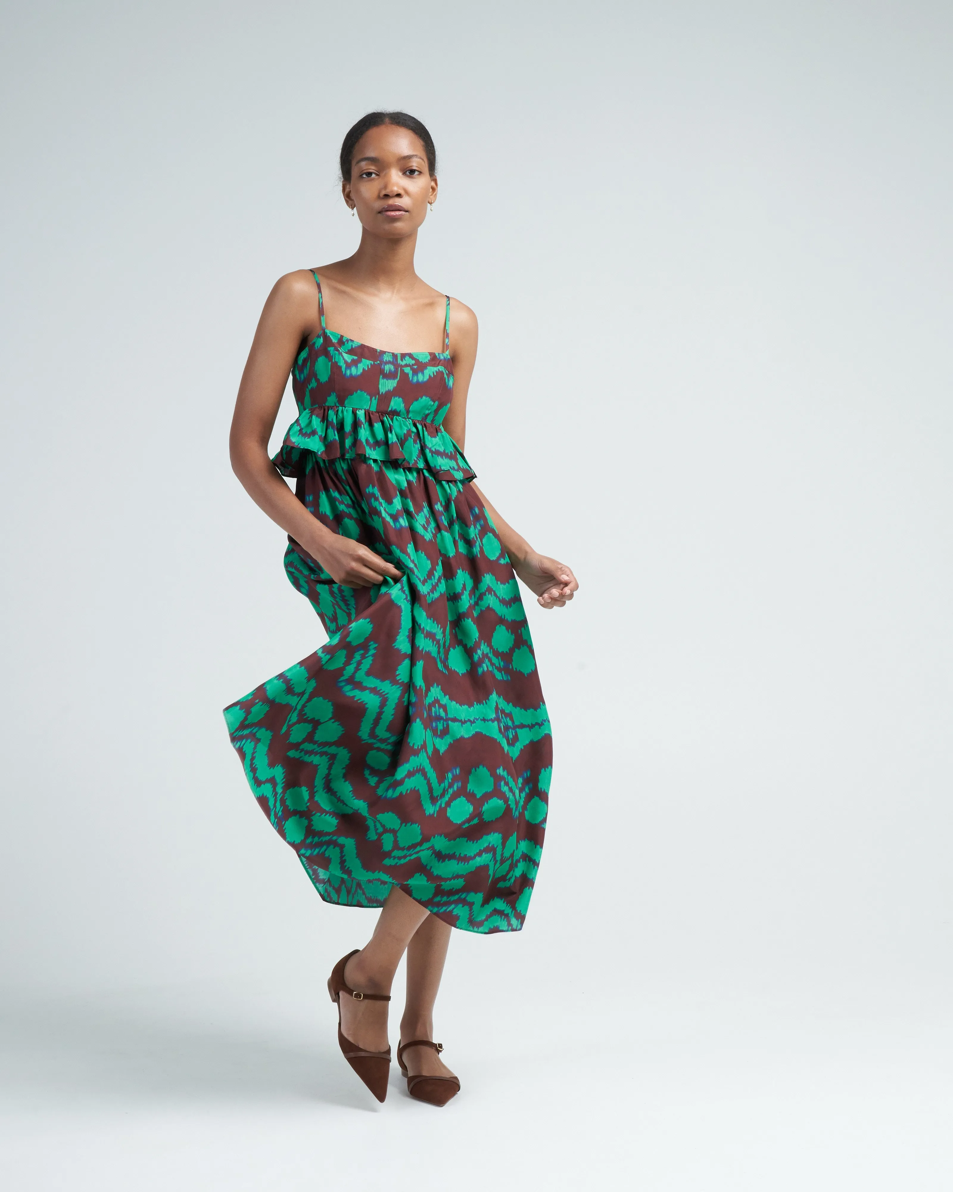 amaliya dress - malachite