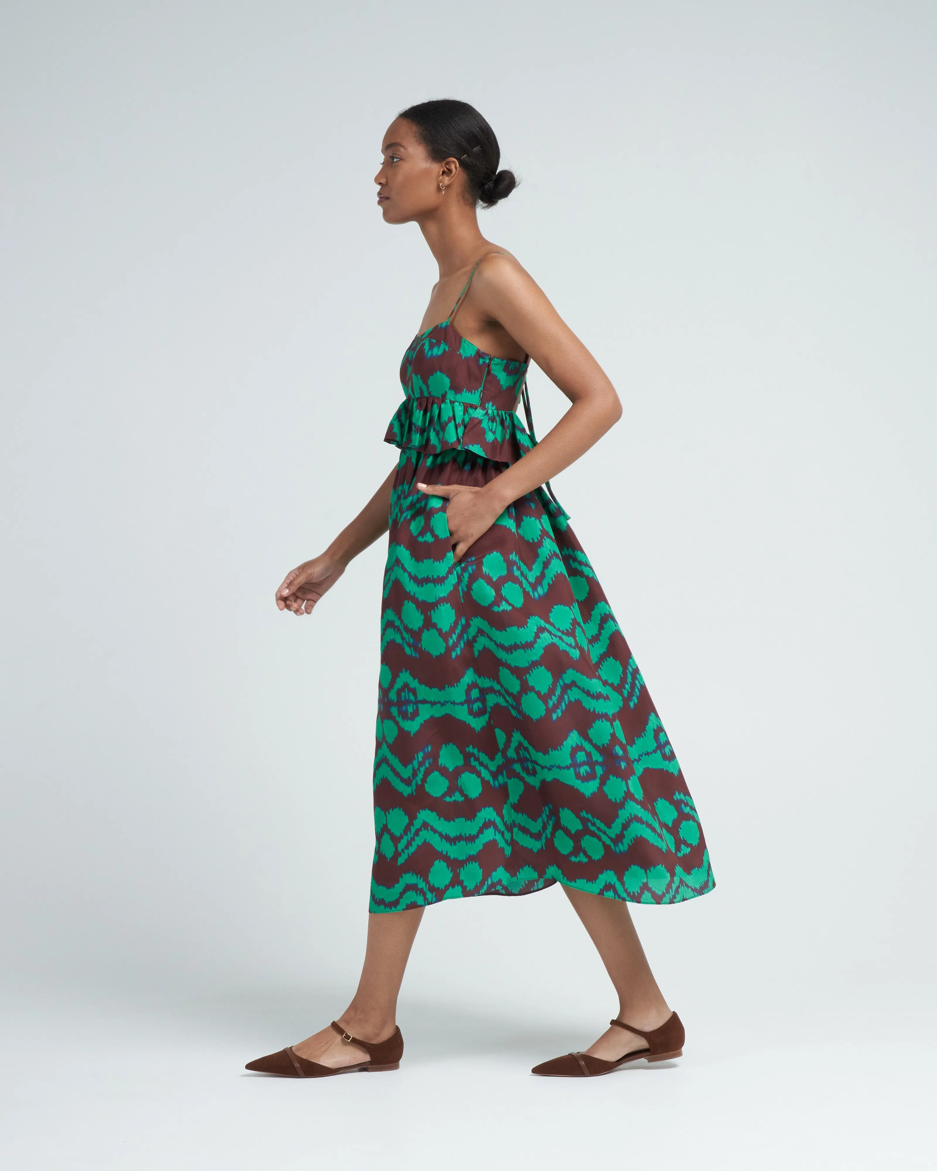 amaliya dress - malachite