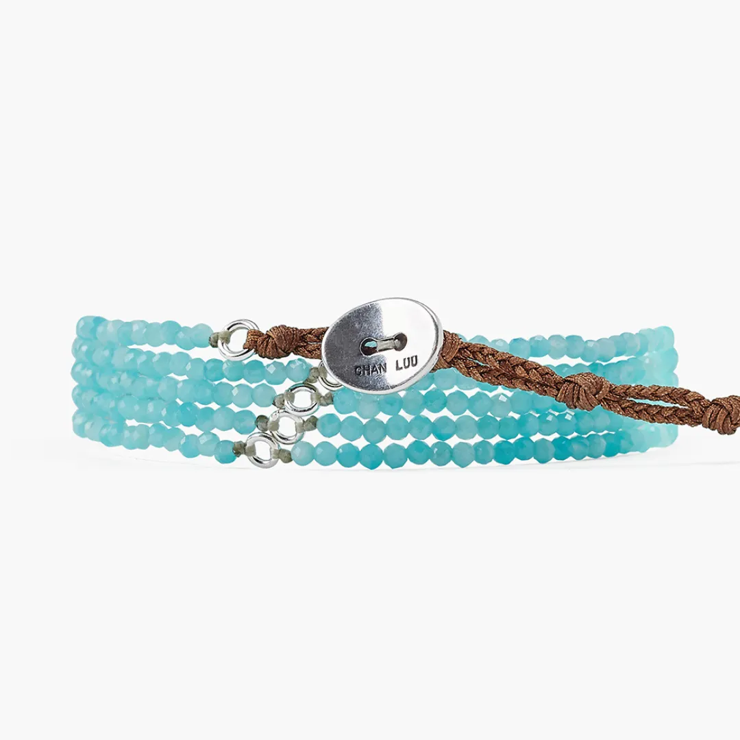 Amazonite Wrap Bracelet