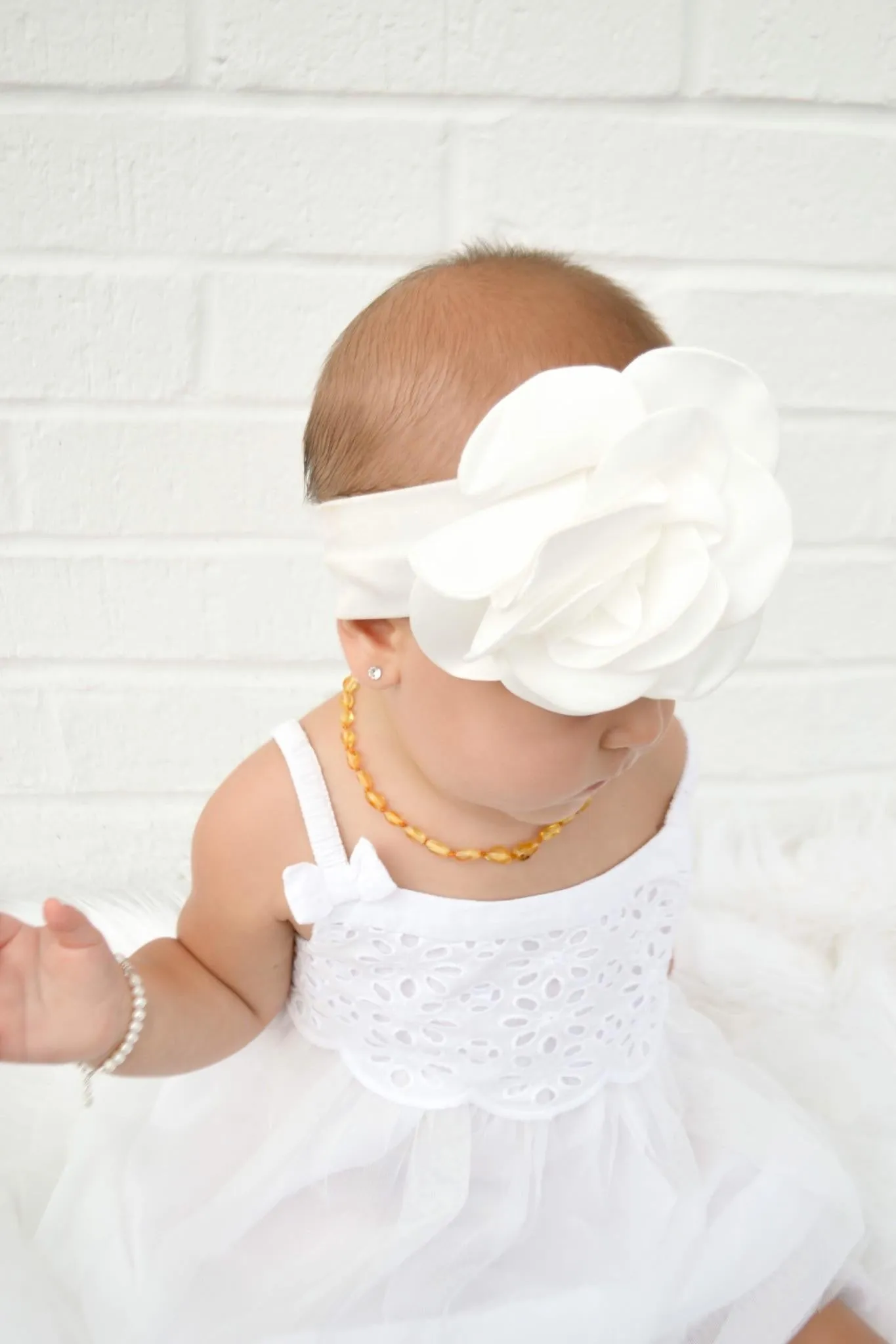 Amber Teething Necklace - Honey Polished (ATNP-Honey)