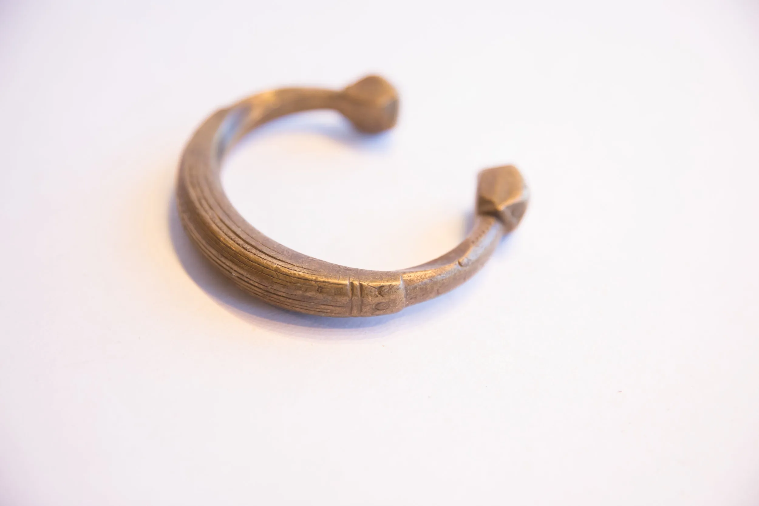 Antique African Snake Cuff Bracelet