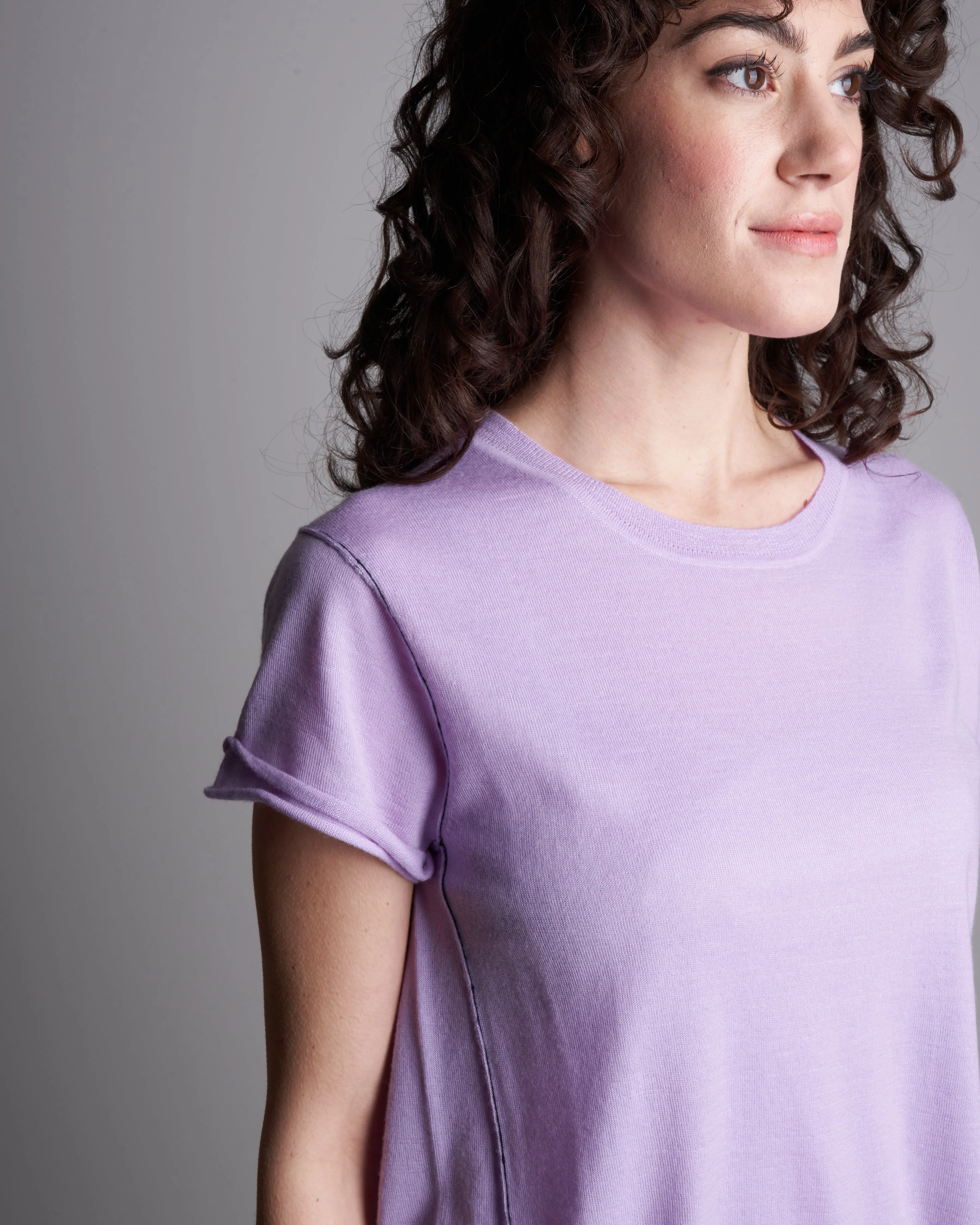 baby tee - lavender