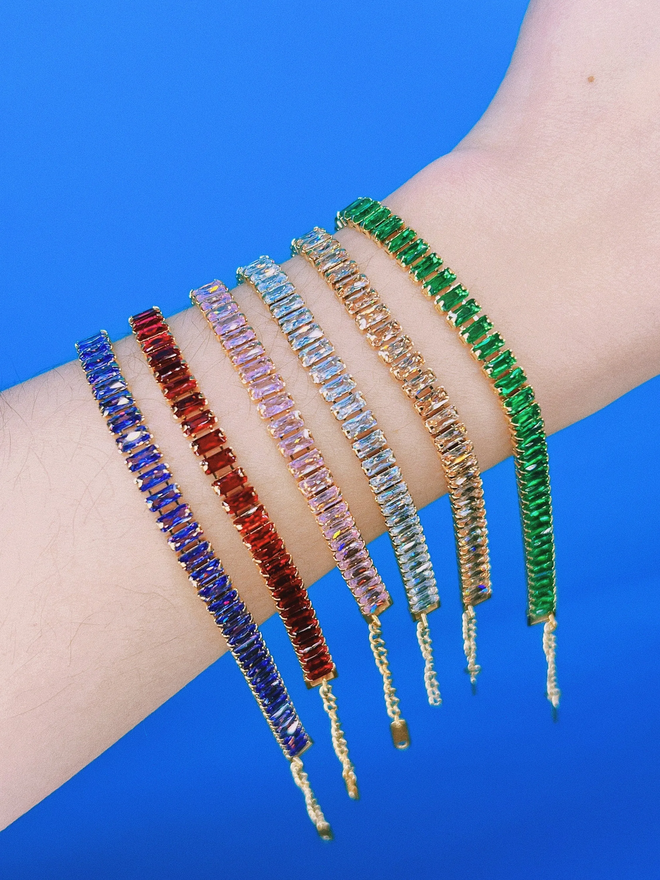 Baguette Tennis Bracelet