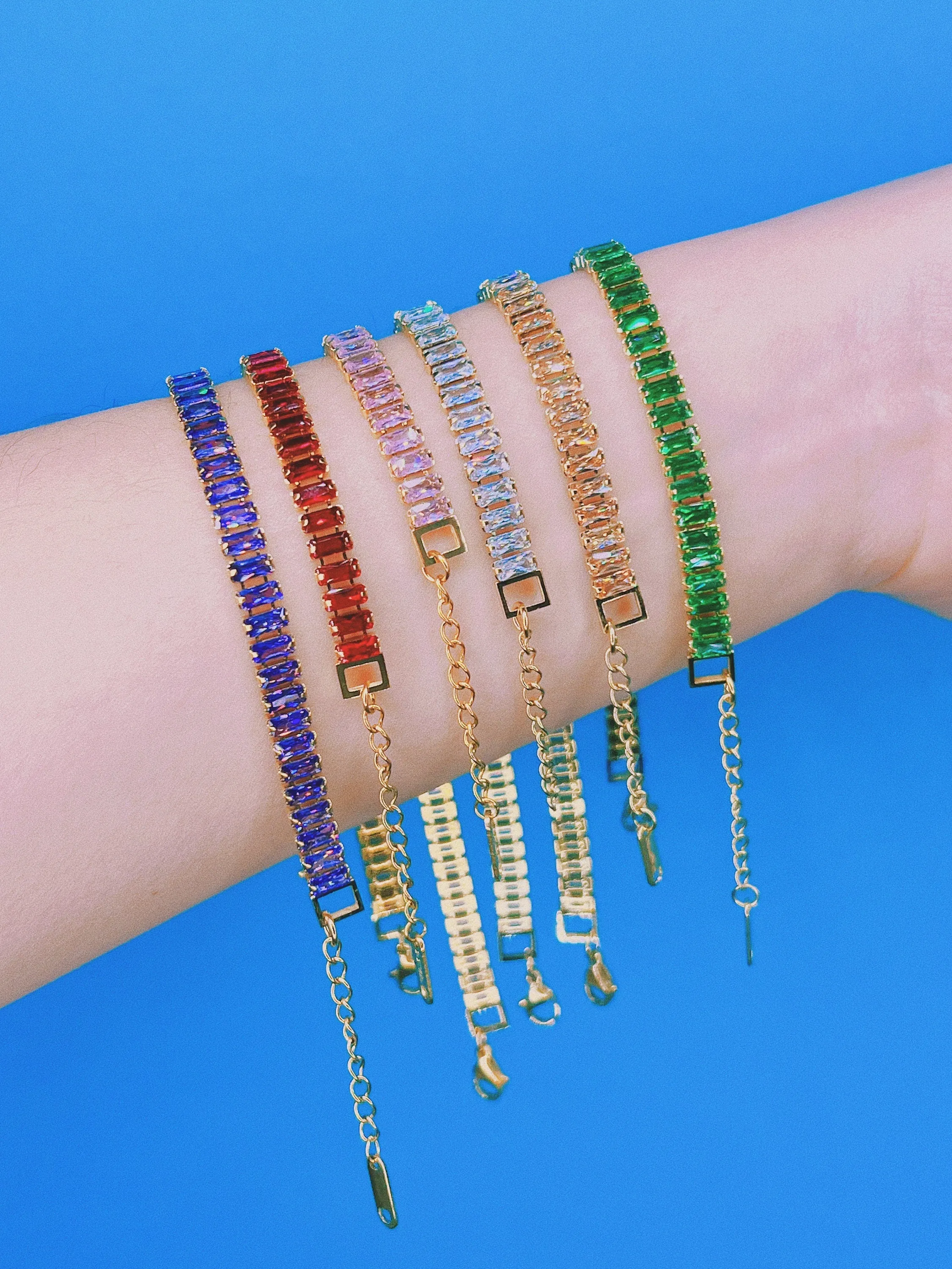 Baguette Tennis Bracelet