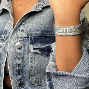 Believe Friendship Bracelet