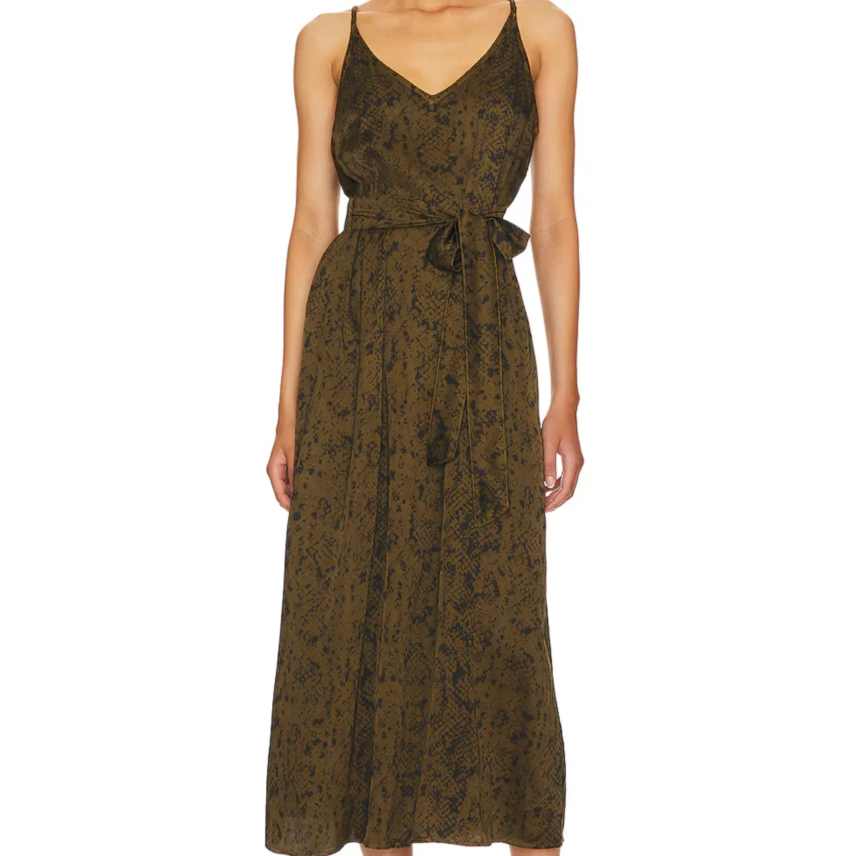 Bella Dahl V-Neck Midi Dress