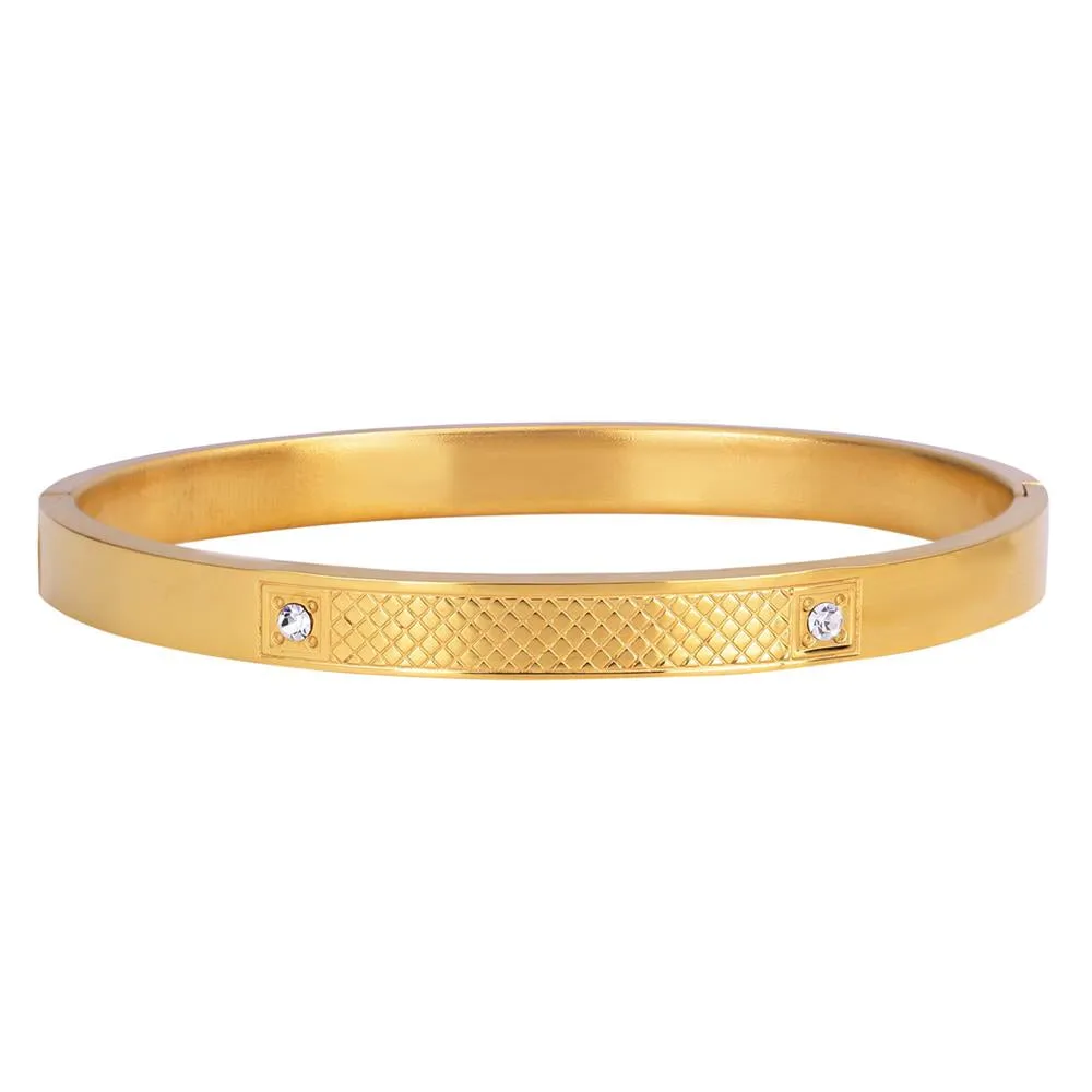 Best Valentine Couple Combo Premium Quality Gold Plated Gold Color Bracelets for Men & Women