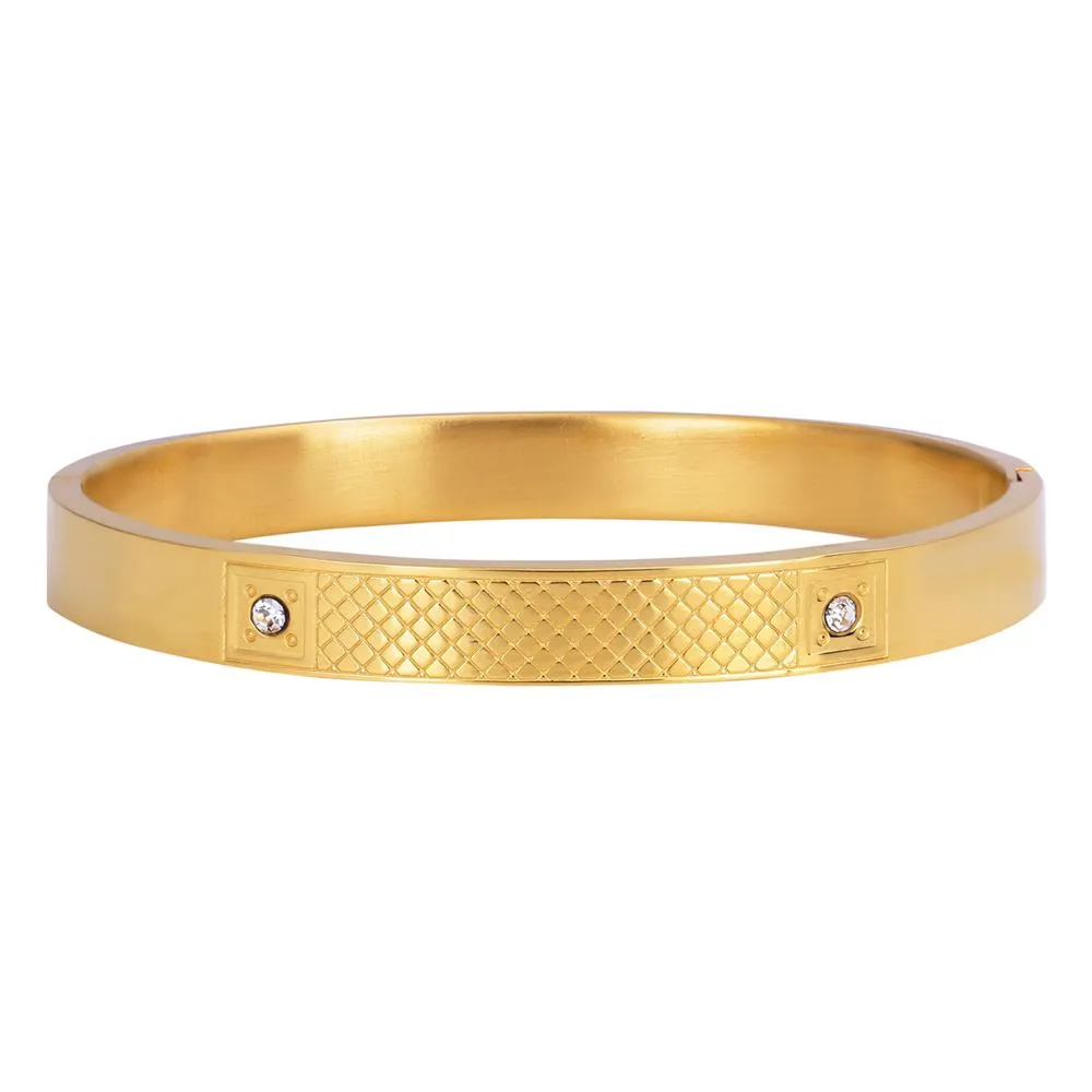 Best Valentine Couple Combo Premium Quality Gold Plated Gold Color Bracelets for Men & Women