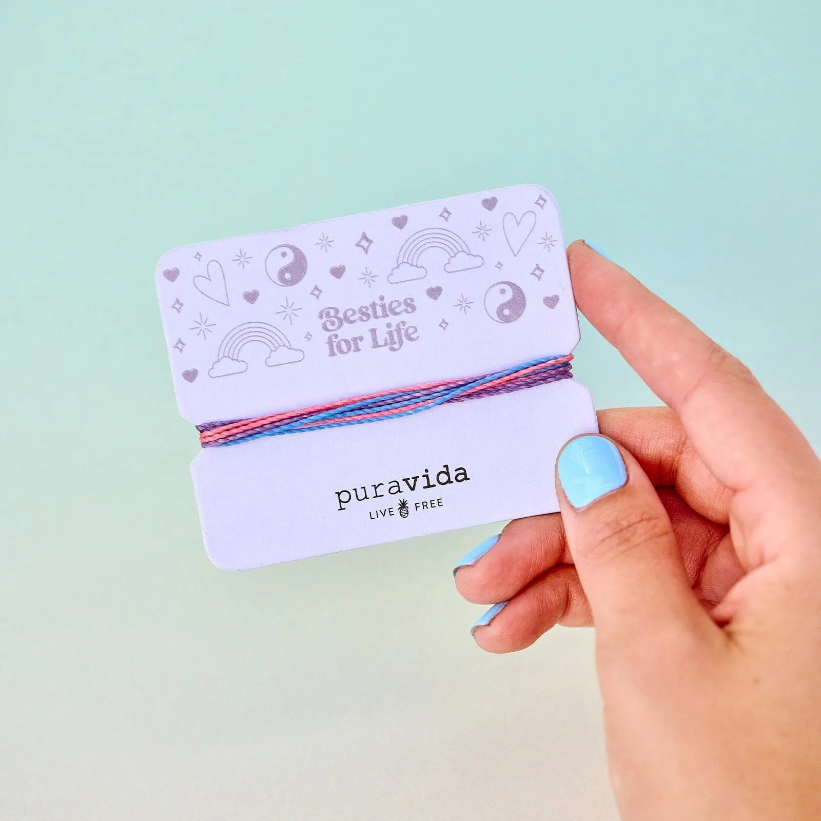 Besties for Life Bracelet Card