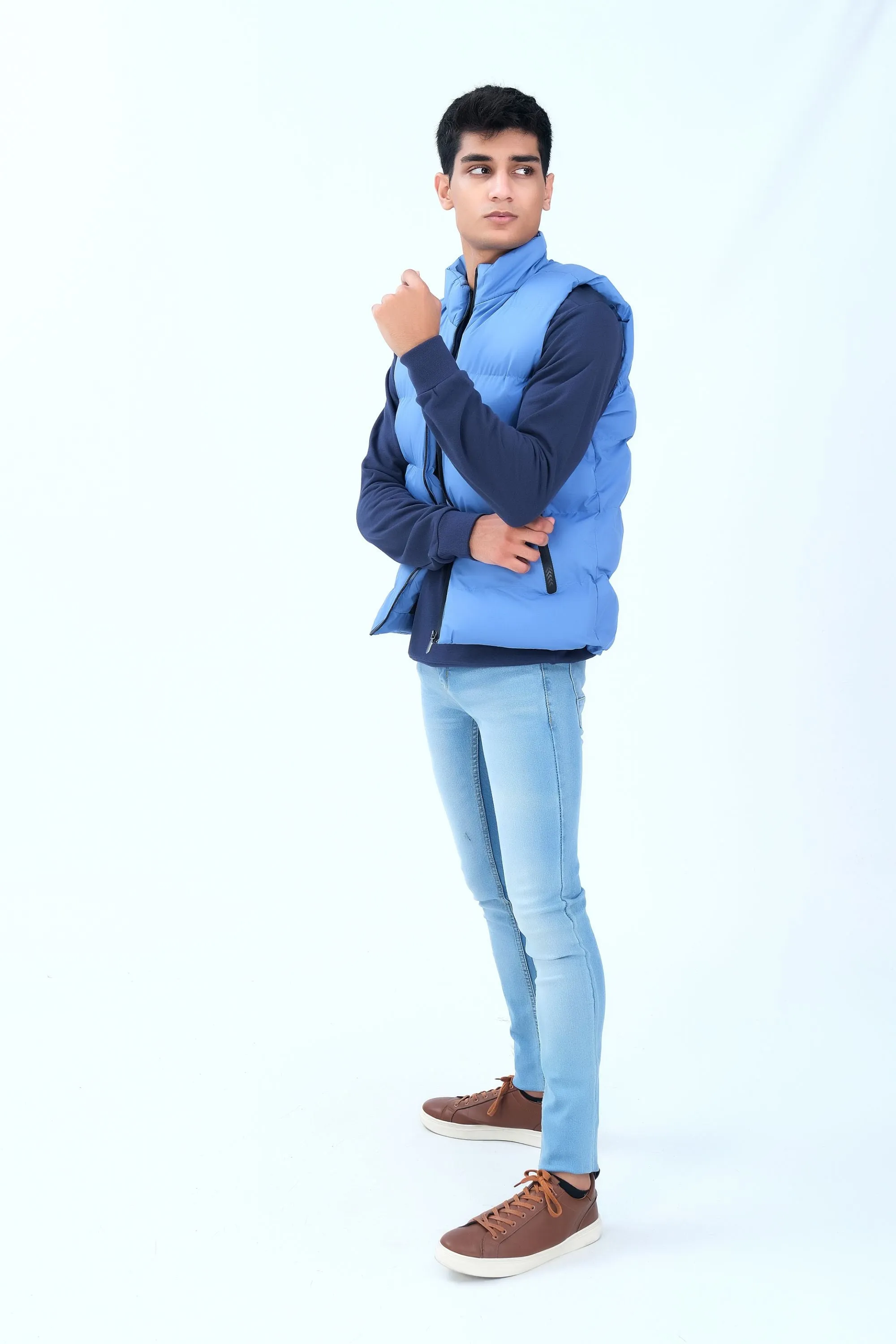 Blue Puffer Jacket