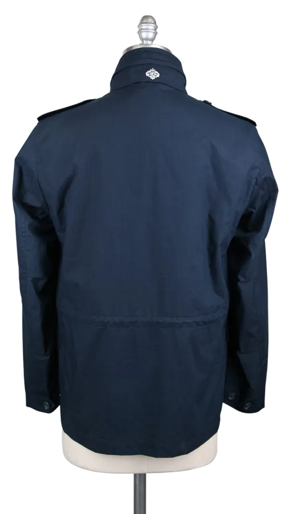Borrelli Navy Blue Windbreaker