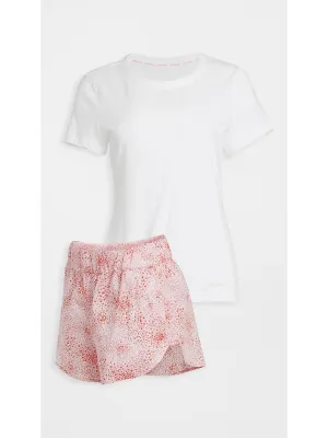CALVIN KLEIN Pink Solid Everyday Pajamas