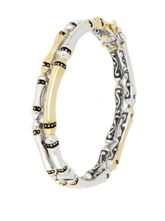 Canias Original Collection - Two-Row Hinged Bangle Bracelet