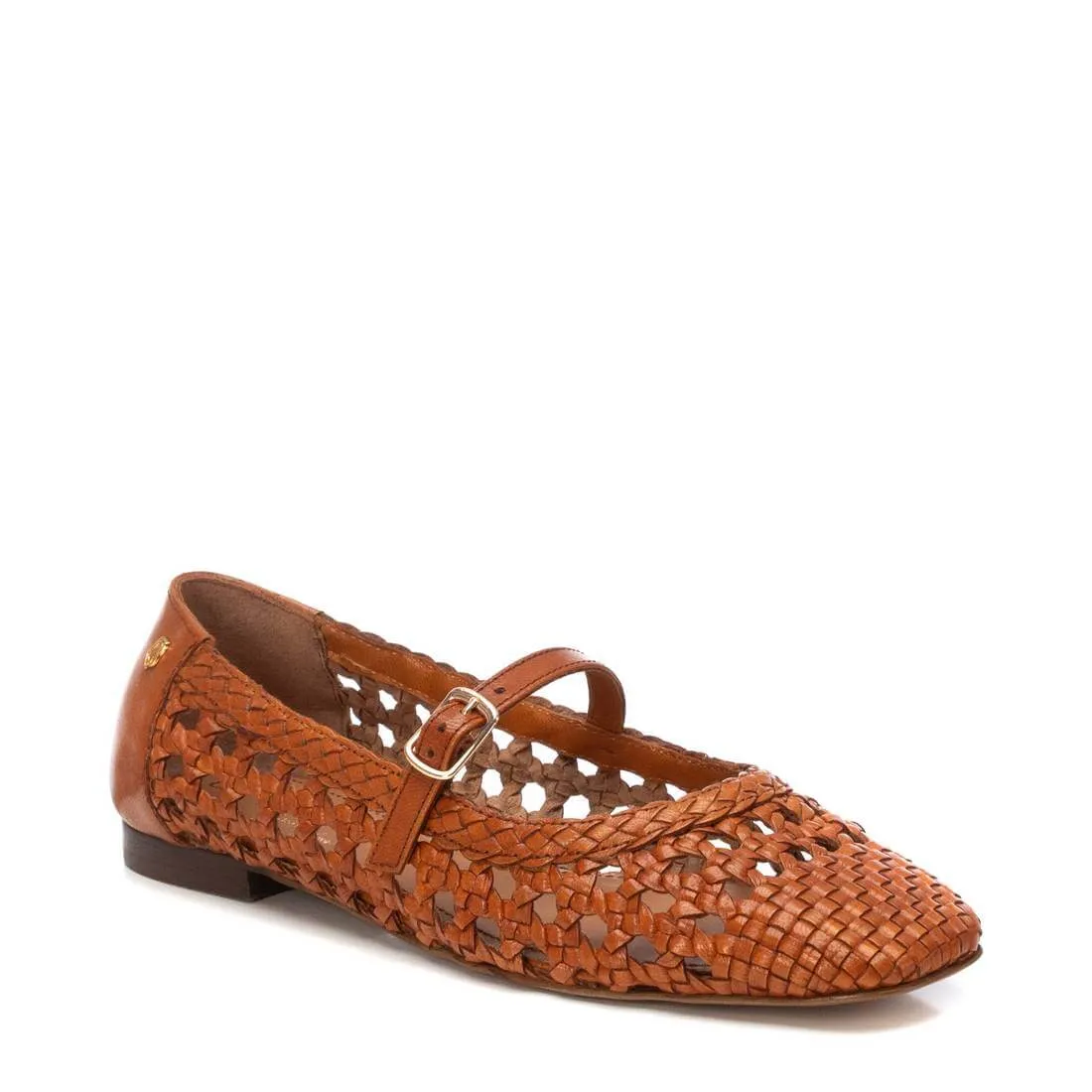 Carmela Tan Woven Leather Pumps