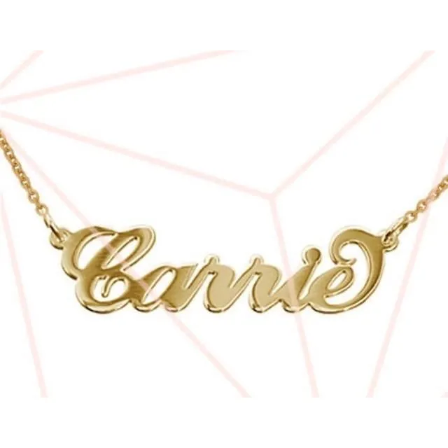Carrie Name Necklace