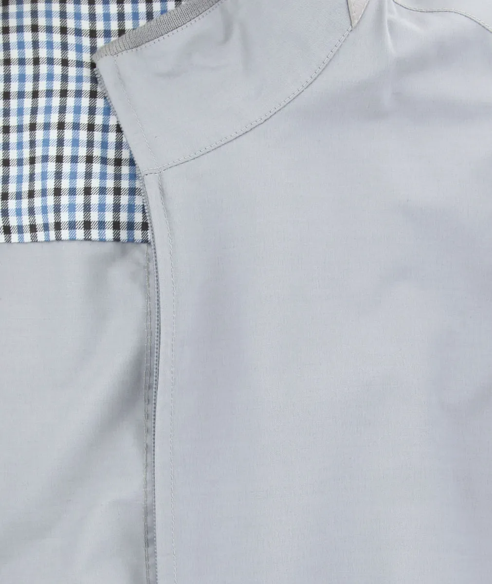Cesare Attolini Light Gray Windbreaker