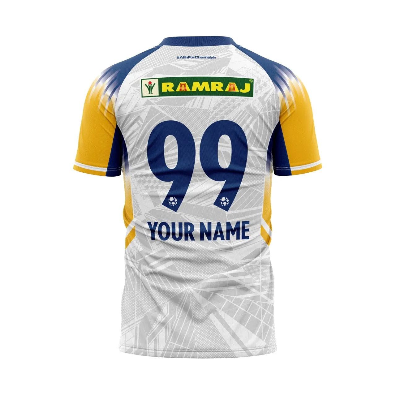 Chennaiyin FC -Official  Away Jersey-2024-25