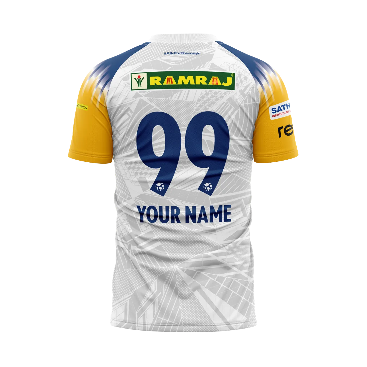Chennaiyin FC - Official Away Jersey Replica-2024-25