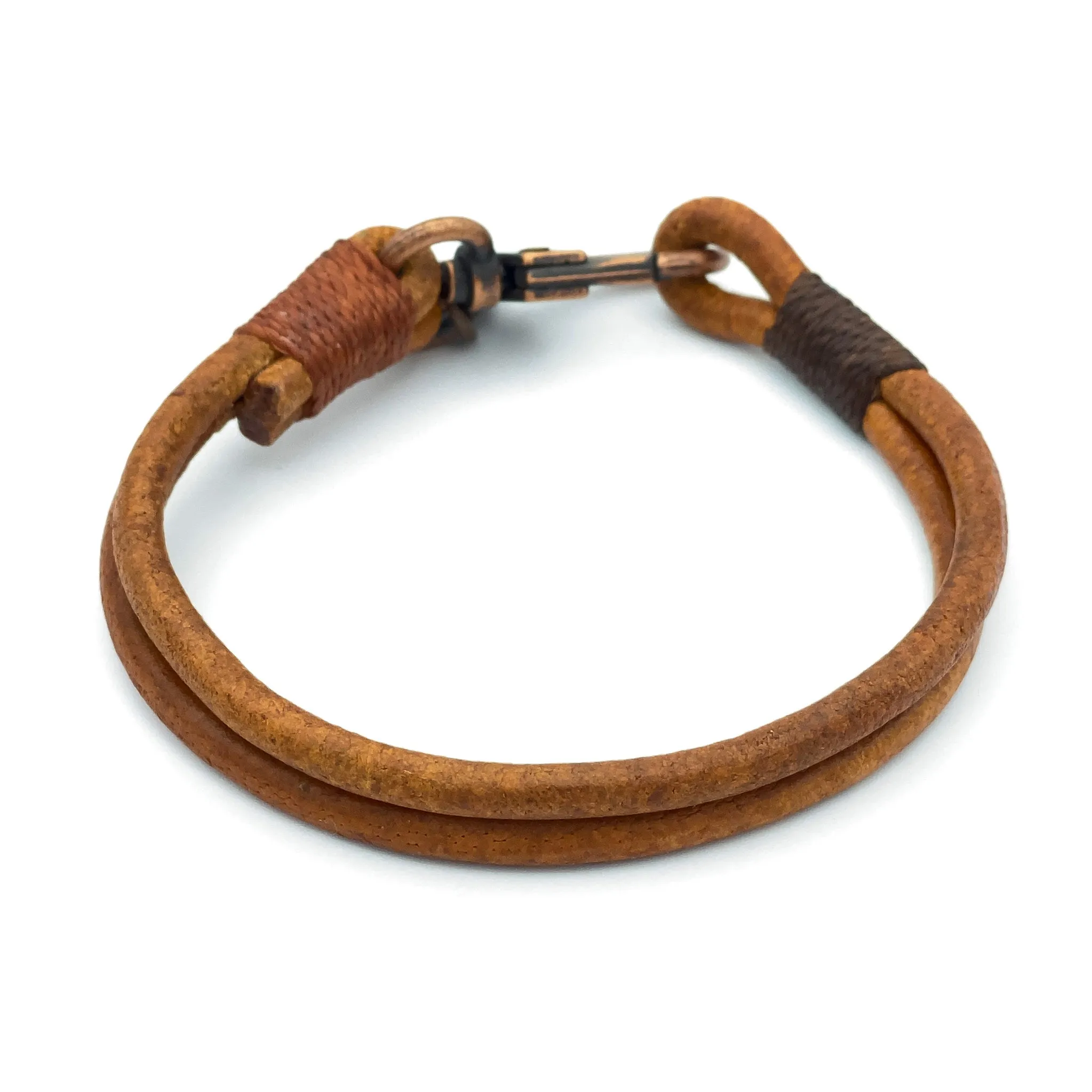 Chunky Craftman Leather Bracelet