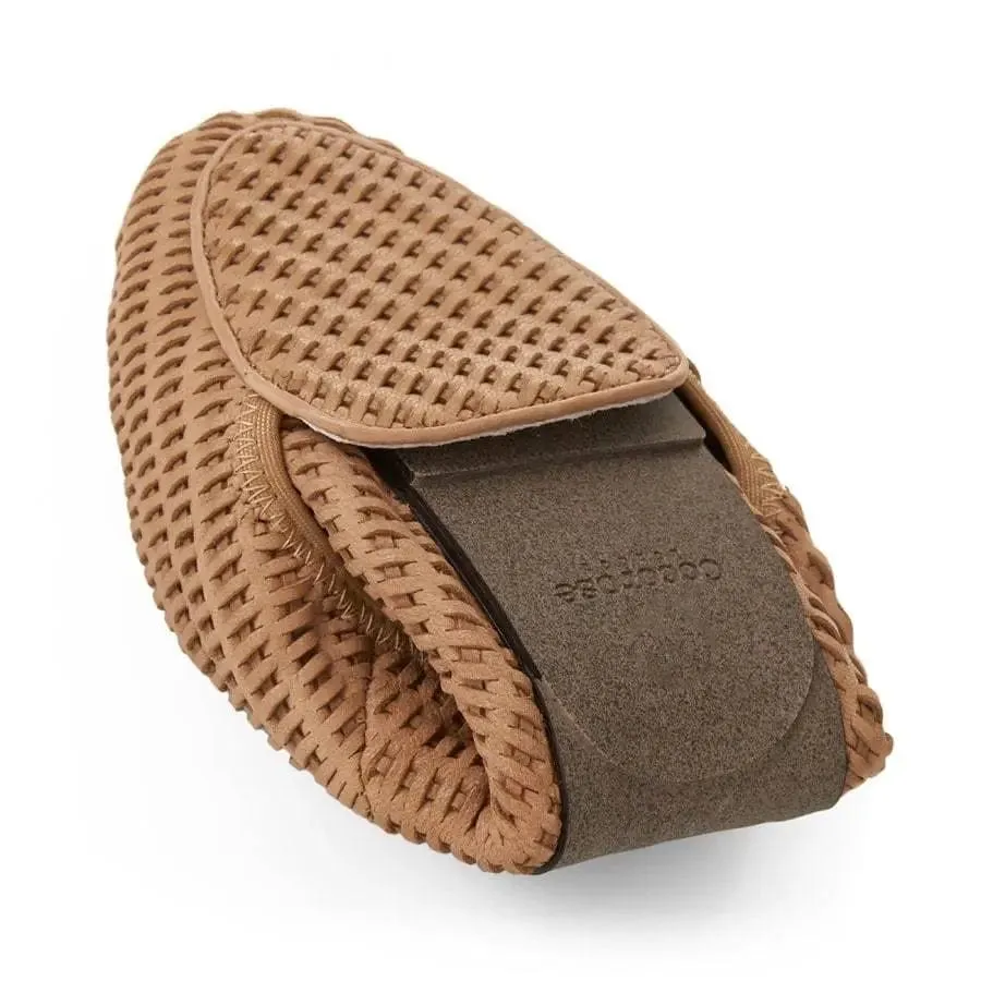 Clapham - Tan Woven Leather Loafers