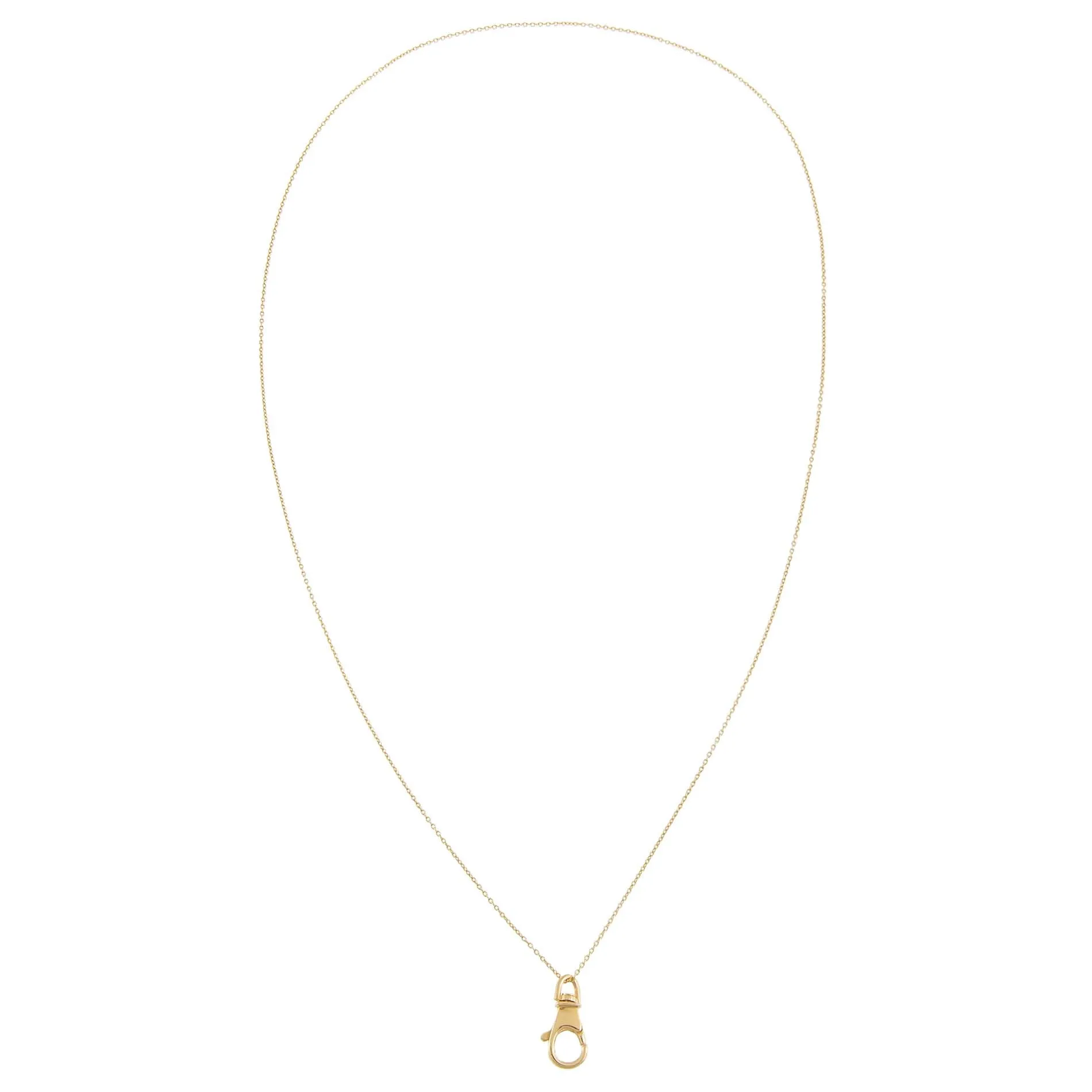 Clasp Necklace 14K