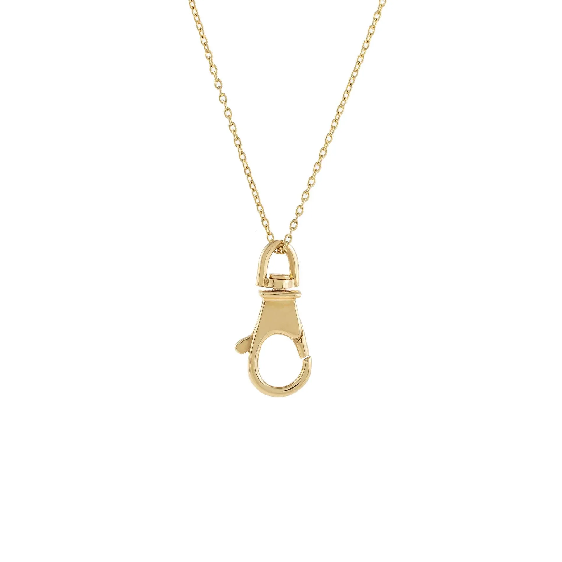 Clasp Necklace 14K