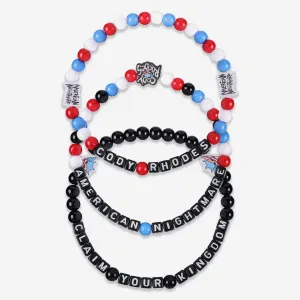 Cody Rhodes WWE 3 Pack Friendship Bracelet