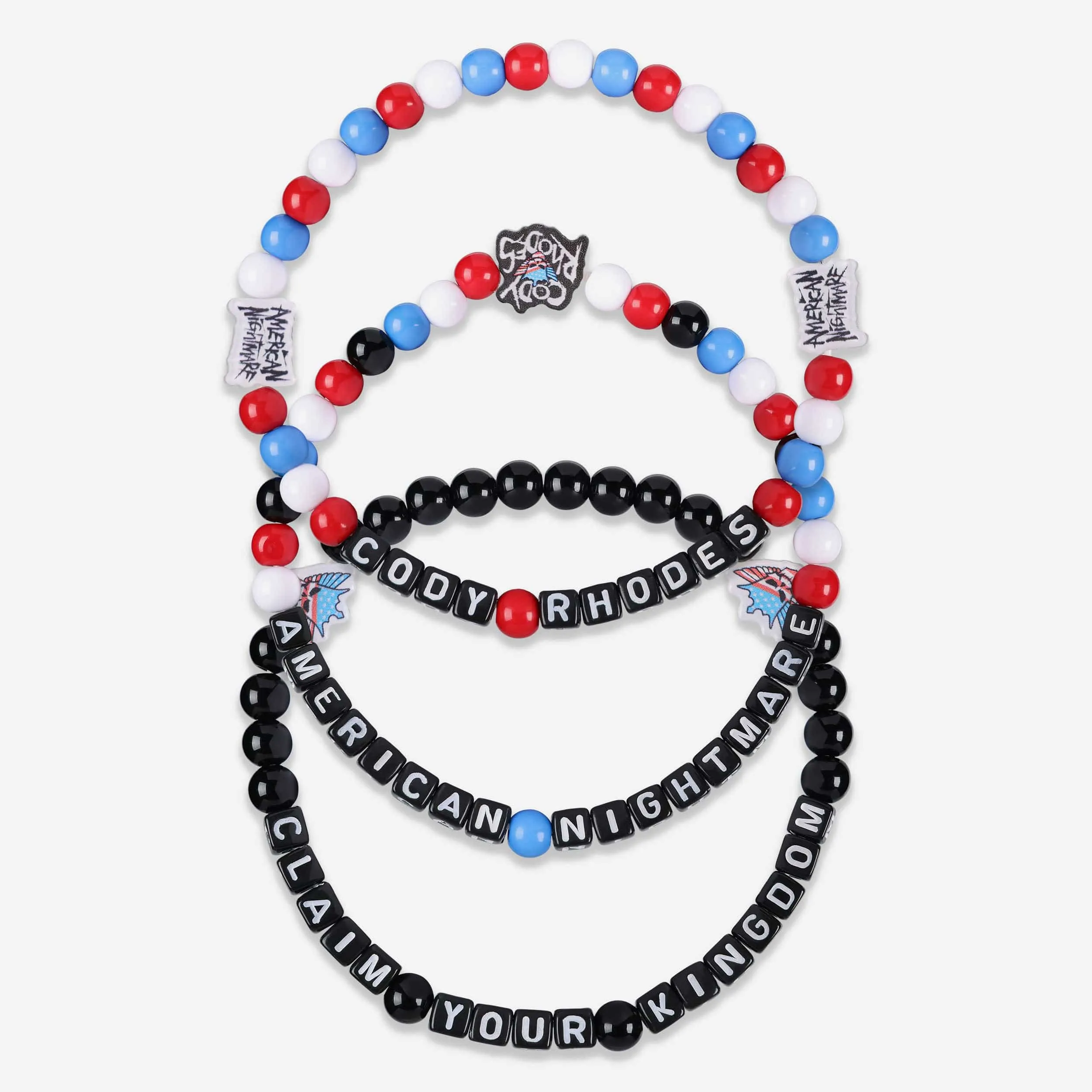Cody Rhodes WWE 3 Pack Friendship Bracelet