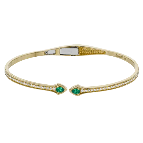 Color Bracelet in 18k Gold with Diamonds