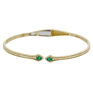 Color Bracelet in 18k Gold with Diamonds