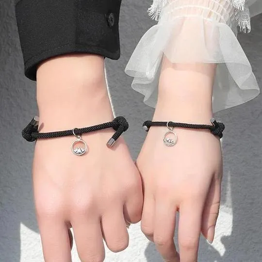Couples braided bracelets