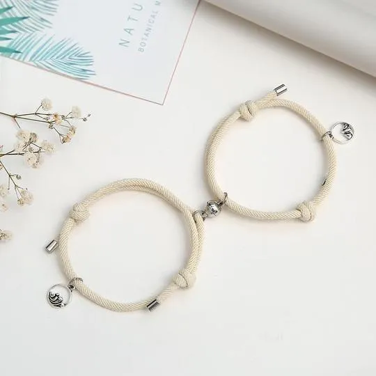 Couples braided bracelets