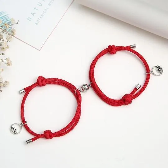 Couples braided bracelets