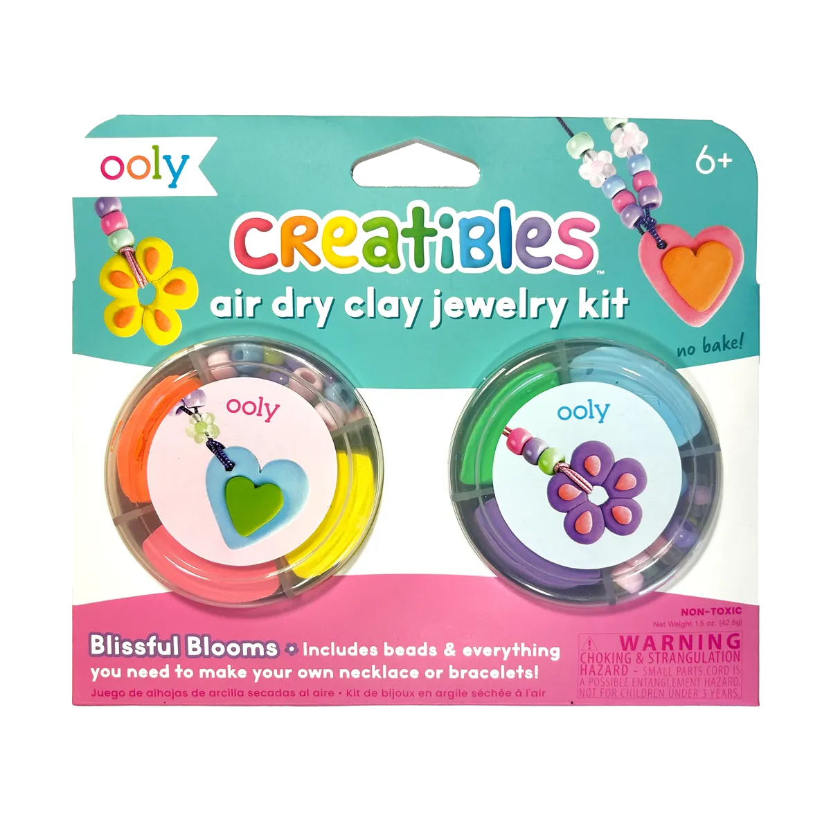 Creatibles Air Dry Clay Jewelry Kit