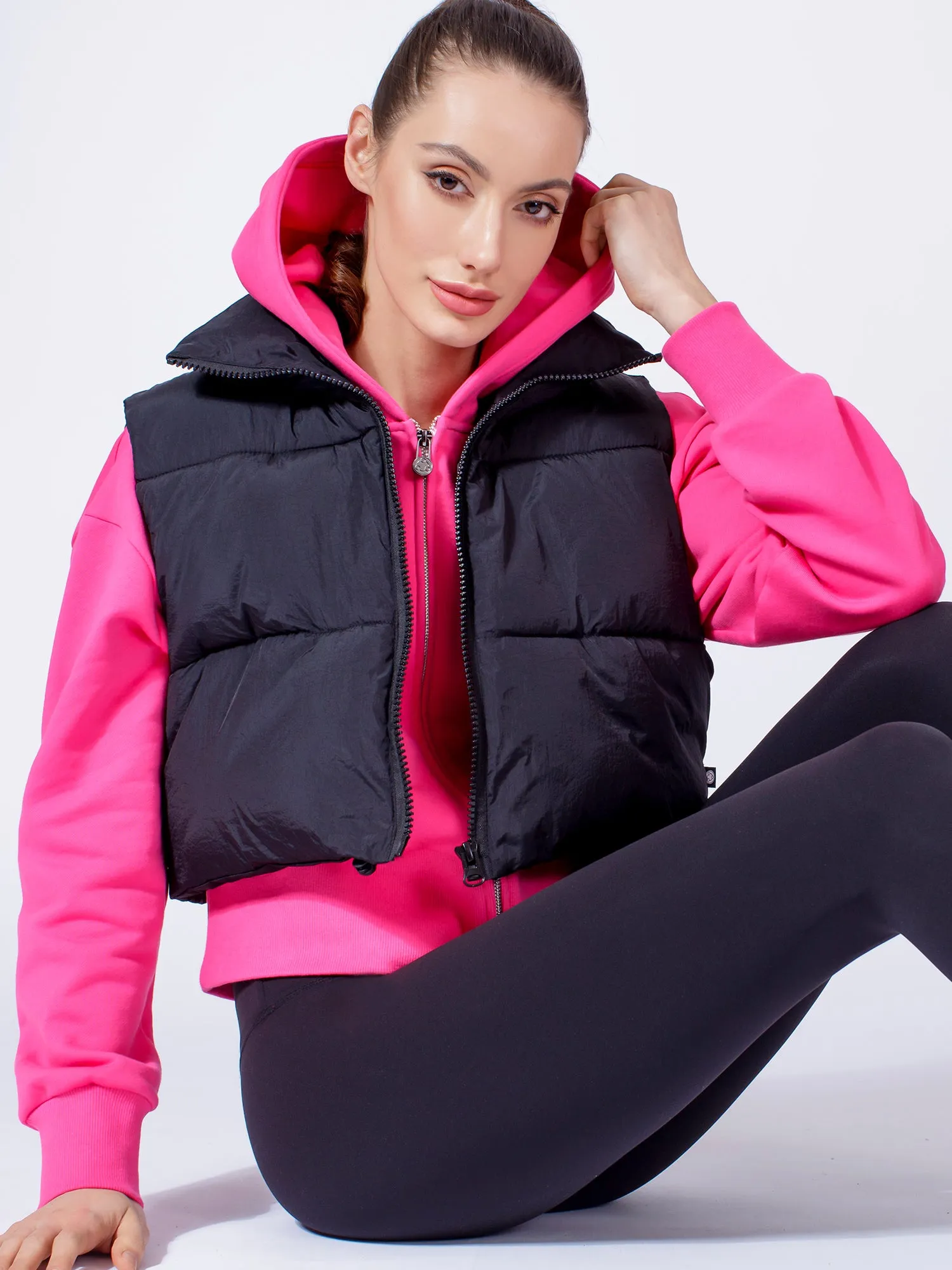 CROPPED PUFFER VEST